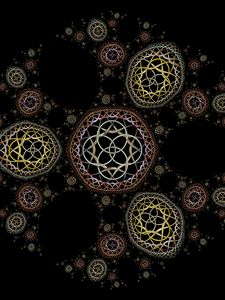 Preview wallpaper abstraction, fractal, patterns, circles