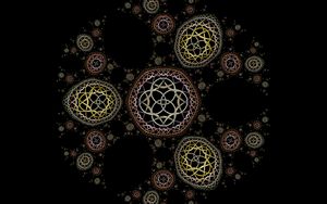 Preview wallpaper abstraction, fractal, patterns, circles