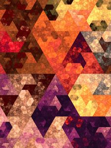 Preview wallpaper abstraction, geometry, mosaic, colorful