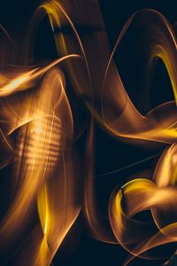 Preview wallpaper abstraction, glow, long exposure