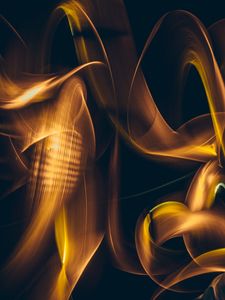 Preview wallpaper abstraction, glow, long exposure