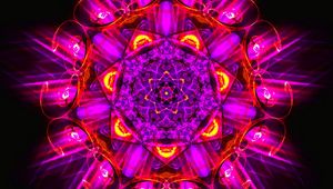 Preview wallpaper abstraction, glow, shape, bright