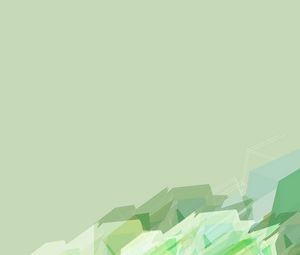 Preview wallpaper abstraction, green, vector