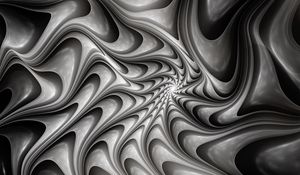 Preview wallpaper abstraction, illusion, rotation, gray