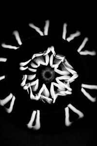 Preview wallpaper abstraction, kaleidoscope, bw, light, motion, motion blur