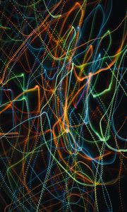 Preview wallpaper abstraction, light, blur, colorful
