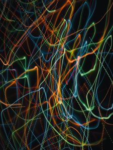 Preview wallpaper abstraction, light, blur, colorful