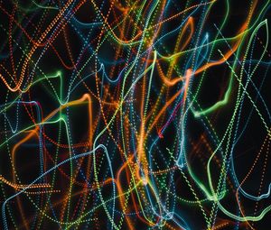 Preview wallpaper abstraction, light, blur, colorful