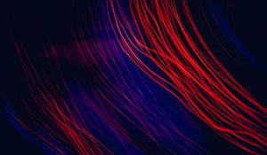 Preview wallpaper abstraction, lines, light, red