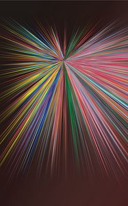 Preview wallpaper abstraction, lines, rays, bright, colorful