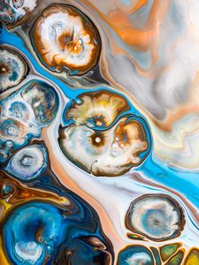 Preview wallpaper abstraction, liquid, paint