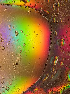 Preview wallpaper abstraction, macro, bubbles, colorful