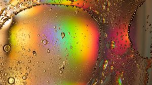 Preview wallpaper abstraction, macro, bubbles, colorful
