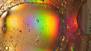 Preview wallpaper abstraction, macro, bubbles, colorful