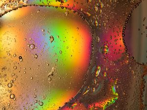 Preview wallpaper abstraction, macro, bubbles, colorful