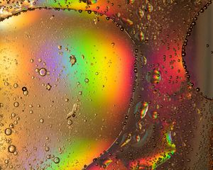 Preview wallpaper abstraction, macro, bubbles, colorful