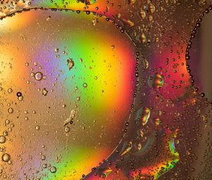 Preview wallpaper abstraction, macro, bubbles, colorful