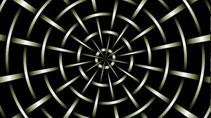 Preview wallpaper abstraction, mesh, black background, pit, infinity