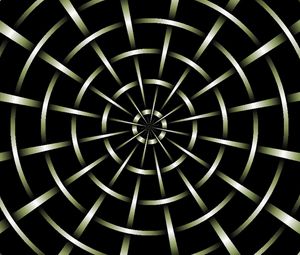 Preview wallpaper abstraction, mesh, black background, pit, infinity