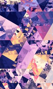 Preview wallpaper abstraction, mosaic, geometry, spots, colorful