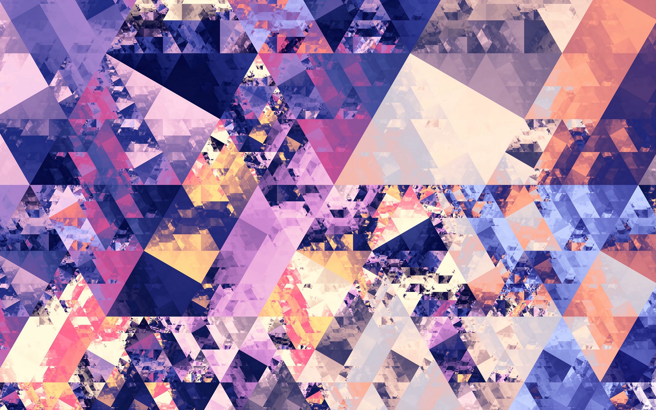 Download wallpaper 2560x1600 abstraction, mosaic, geometry, spots 