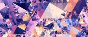 Preview wallpaper abstraction, mosaic, geometry, spots, colorful
