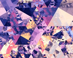 Preview wallpaper abstraction, mosaic, geometry, spots, colorful