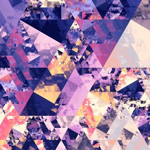 Preview wallpaper abstraction, mosaic, geometry, spots, colorful