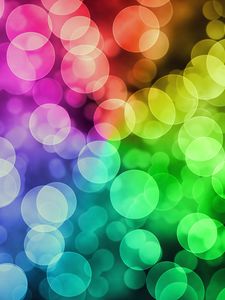 Preview wallpaper abstraction, multicolored, glare