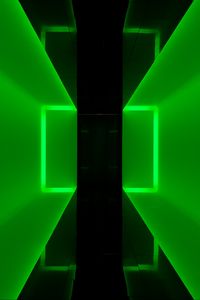 Preview wallpaper abstraction, neon, square, green