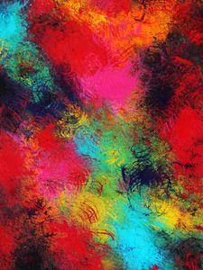 Preview wallpaper abstraction, paint, stains, drawing