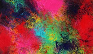 Preview wallpaper abstraction, paint, stains, drawing