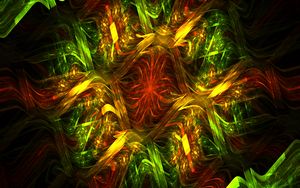 Preview wallpaper abstraction, pattern, fractal, lines, bright