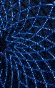Preview wallpaper abstraction, pattern, neon, blue