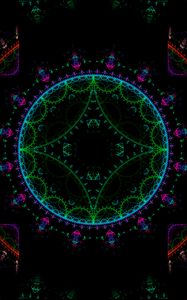 Preview wallpaper abstraction, patterns, colorful, dark