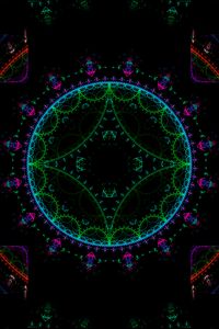 Preview wallpaper abstraction, patterns, colorful, dark