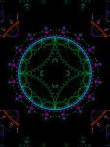 Preview wallpaper abstraction, patterns, colorful, dark