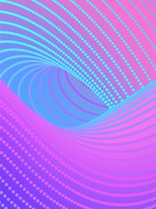 Preview wallpaper abstraction, points, lines, winding, gradient, bright, saturated