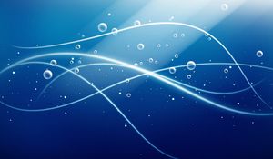 Preview wallpaper abstraction, rays, lines, bubbles, circles