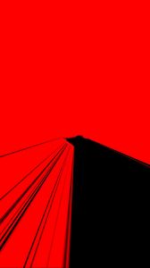 Preview wallpaper abstraction, red, black, lines