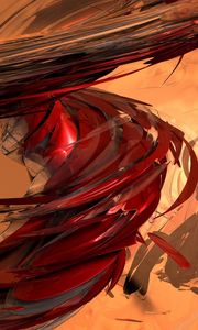 Preview wallpaper abstraction, red, blizzard, brown
