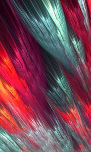 Preview wallpaper abstraction, red, gray, feathers