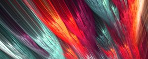 Preview wallpaper abstraction, red, gray, feathers