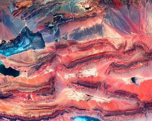 Preview wallpaper abstraction, relief, stains, pattern