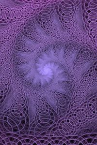 Preview wallpaper abstraction, spirals, circles, lines, lilac