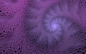 Preview wallpaper abstraction, spirals, circles, lines, lilac