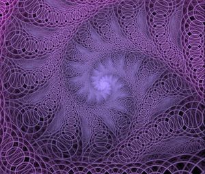 Preview wallpaper abstraction, spirals, circles, lines, lilac