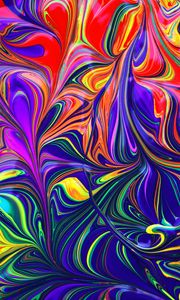 Preview wallpaper abstraction, spots, colorful, distortion