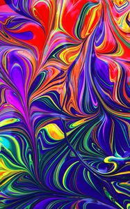 Preview wallpaper abstraction, spots, colorful, distortion