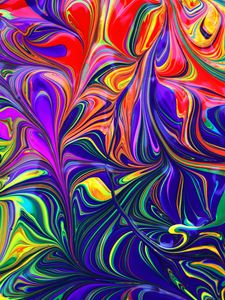 Preview wallpaper abstraction, spots, colorful, distortion